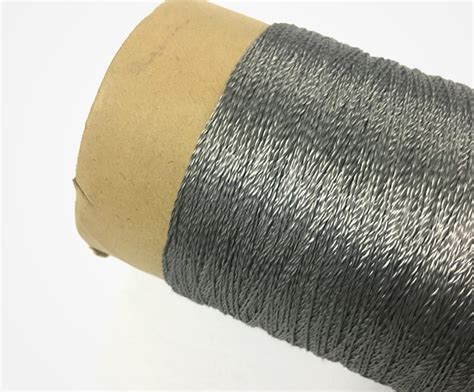 conductive metal yarn fabric|does yarn conduct electricity.